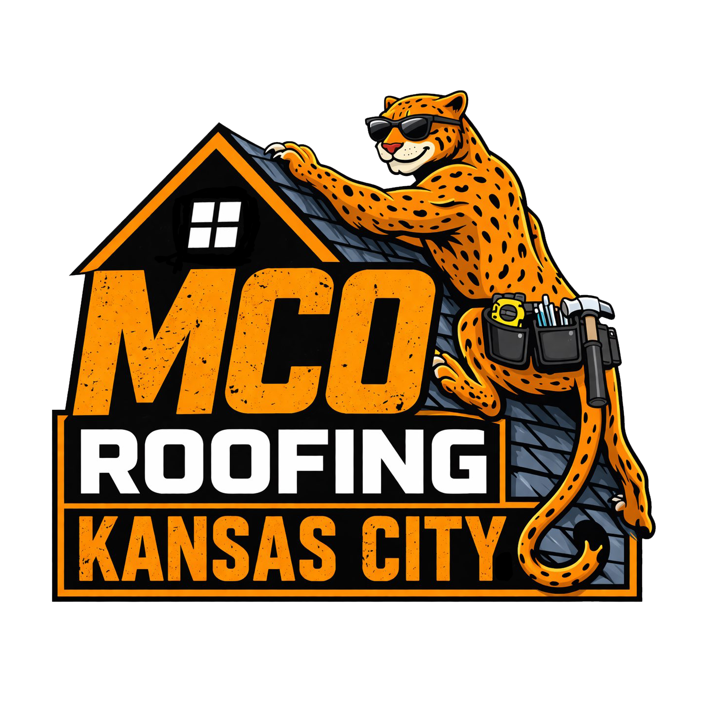 MCO Roofing Kansas City jaguar logo